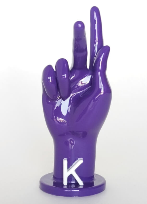 ASL Letter K