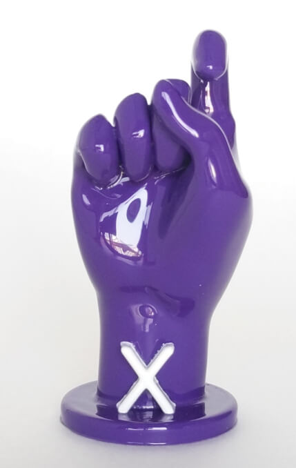 ASL Letter X