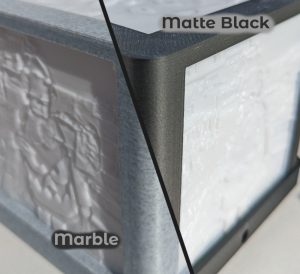 Photo cube frame colors choices