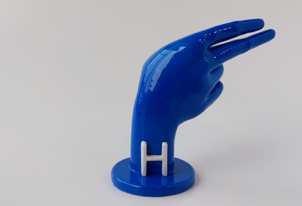 ASL Letter H